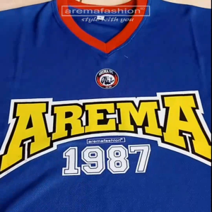 KAOS AREMA 1987 SALAM SATU JIWA BIRU aremafashion
