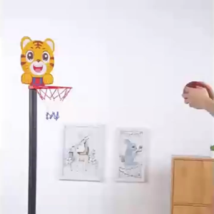 Đồ chơi bóng rổ cho bé XINGE  đồ chơi trẻ em năng động hoạt bát Giá Đỡ Bóng Rổ Dạng Đứng Có Thể Điều Chỉnh Họa Tiết Hoạt Hình Dành Cho Trẻ Em