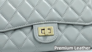 HOPE ROZA (ROSA) - VESPERA Women French Quilted Leather Wallet - Soft Calf Leather Clutch With Compartments Womens Wallet