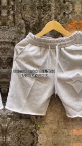 Celana Pendek Distro Unfinish Pria Wanita Army