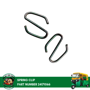 2PC Spring Clip (24171066) for BAJAJ RE Compact FI FL Three Wheel Model Trimotors Genuine Parts Bokyo BaoBa0 TukTUK