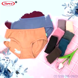 SOREX 1239 - Celana Dalam Sorex Super Soft katun Lembut sorek CD wanita panties panty