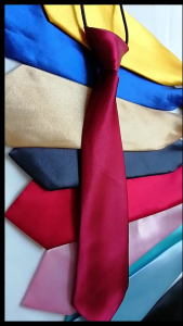 Adjustable Kids Necktie Fashion Kids Necktie Adjustable Tied for Boy and Girl Cute Decoration Casual Uniform Accessories Handmade Solid Neck Tie Kids Ceremony School Necktie Slim Simple Student Bow Tie