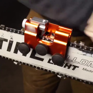 Alat Pengasah Rantai Gergaji Original Aluminium Pengasah Pisau Paduan Dengan Kepala Gerinda