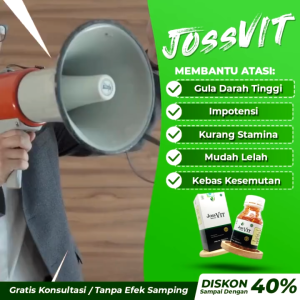 Joss Vit Obat Herbal Untuk Gejala DIabetesGula Darah Dan Kolestrol Bpom