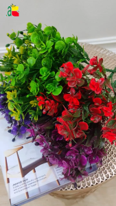 BUNGA ARTIFICIAL PAKIS ANGGREK KUPU-KUPU MINI B8030 PLASTIK ARTIFICIAL