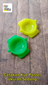 3 Pcs Cetakan Kue Pastel Ukuran Sedang