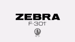 Bút bi bấm kim loại Zebra F301 0.7 mực xanh Nhật Bản [Chính hãng]