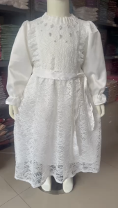 Gamis malisa kids (3-11tahun) Dress brokat renda anak perempuan mewah / gamis brokat anak perempuan / gaun anak perempuan Dress Formal Anak Long Sleeve Gamis Malisa Bahan Adem - Lazada