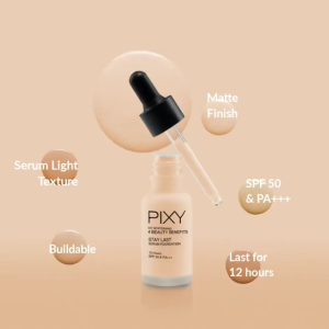 PIXY 4BB Stay Last Serum Foundation 17mL SPF 50 PA+++ | foundation cair 4 beauty benefit (BPOM)