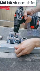 Bộ 5 Đầu Vít Nam Châm 4 Cạnh Tô Vít Đầu 4 Cạnh Nam Châm Đầu Trợ Lực Nam ChâmĐầu Bắn Vít Có Nam Châm