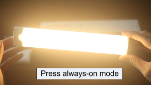 3 Color Lighting Motion Sensor Wireless Led Night Light Usb Rechargeable Magnetic Suction Lamp Smart For Cabinet Kitchen