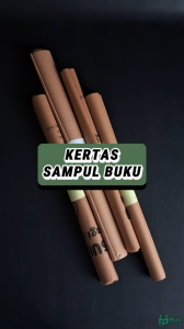 isi 10 pcs Sampul Buku Kertas Coklat Kuarto Boxy / Sampul Buku Tulis Kecil Kwarto Boxi Perkalian