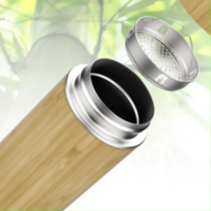 Printleaf - Stainless Lid Bamboo Tumbler (500ml)