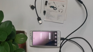 FOTO 5.5mm / 8.0mm Endoscope Camera Direct Connect with LIGHTNING/TYPE-C/USB Android Inspection Borescope