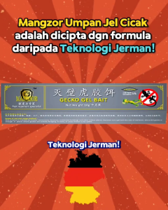 Mangzor Umpan Gel Cicak Lizard Gecko Insecticide Bait Gecko Killer Gel Bait 壁虎诱杀胶饵