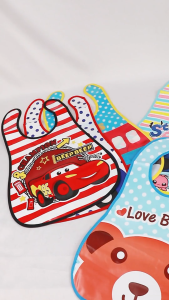 OMSBabyshop! Slabber Bayi Waterproof / Celemek Bayi Anti Air / Celemek Makan Anak Bayi Anti Air