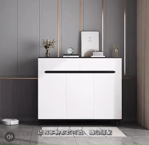 ชั้นวางทีวี และ ชั้นอเนกประสงค์ ตู้เก็บของ 80/100/120/140CM สีครีมแชมเปญ พร้อมส่ง