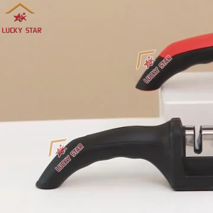 Professional 3-Stage / 4-Stage Knife Sharpener Manual Kitchen Knife Sharpening Tool For all Knives