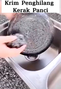 krim perontok noda panci Pembersih Serbaguna panci hitam