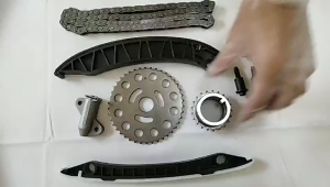 m1d m9r timing chain kits for nissan primastar qashqai renault engine 2.0l 2006- 13028-00q0a 06ctk1106 kb-43 6piece