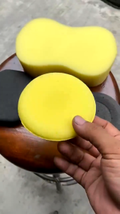 Busa Poles Aplikator Pad Poles Kualitas Premium Sponge Cuci Motor Pad Aplikator utk Wax Mobil Motor