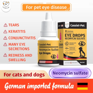 CASSIEL PET Dogs Eye Drops & Cat Eye Drops Veterinary Ubat Mata Haiwan 8ml