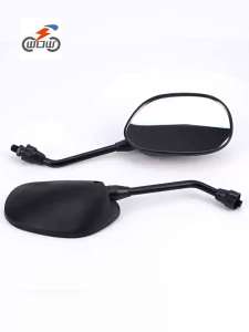 กระจกรถมอเตอร์ไซต์ กร ะจก เวฟ กระจกมองข้างมอเตอร์ไซค์ ขากระจกเป็นอลูมิเนียม ใส่ง่ายสามารถติดตั้งได้ด้วยตัวเอง