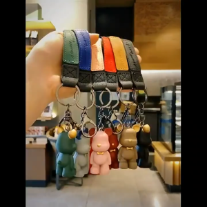 Gantungan Kunci Karakter Beruang Bearbrick Keychain Mobil Ganci Tas Sekolah Lucu Beruang Aksesoris Karakter Kartun