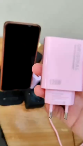 Kepala Charger 120W / Adaptor Batok Fast Charging Macaron Pengisian Daya Cepat MC88