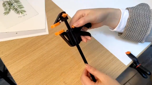 Clamp 4 Inch Penjepit Catok Klem F Alat Jepit Kayu Bisa Cod