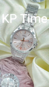 Casio นาฬิกาข้อมือผู้หญิง สายสแตนเลส รุ่น LTP-1308D ของแท้ประกันศูนย์ CMG