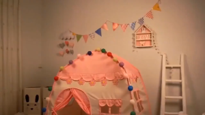 Oversize Play Tent Toys for Kids Princess Spacious Playhouse Teepee Toys Khemah Kanak Kanak Oversized Playhouse Castle Tent