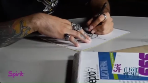 SPIRIT THERMAL กระดาษลอกลายแบบฟิล์ม กระดาษลอกลายUSA. กระดาษสำหรับลอกลาย ขนาด A4 แบบฟิล์ม ใช้สำหรับลอกลายกับเครื่องและมือ