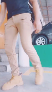 kasut buat kerja Autumn Mens shoes martin Boots high Top thick sole Leather shoes for men casual for work and going to shopping anywhere else can us Summer Round