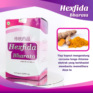 GRATIS ONGKIR HEXFIDA BHARATA OBAT HERBAL ASAM LAMBUNG MAAG GASTRITIS TUKAK LAMBUNG GERD TIPES