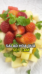 Xốt Cam Paradise xốt salad - chai 330ml - Dùng cho các món salad rau hoa quả.