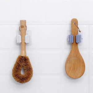 ที่เก็บ อุปกรณ์จัดเก็บไม้กวาด อุปกรณ์จัดเก็บไม้ถูพื้นในบ้าน ที่เก็บไม้ถูกพื้น ที่เก็บไม้กวาด ไม่ต้องเจาะผยัง สินค้าพร้อมส่งในไทย