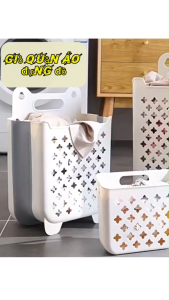 Giỏ Đựng Quần Áo Nhà Tắm Treo Tường Living C Giỏ Nhựa Đựng Đồ Dơ Gấp Gọn Gắn Tường Tiện Dụng