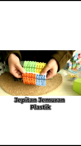 Jepitan Jemuran Baju (ISI 20pcs): Praktis & Tahan Lama