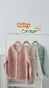 ELYCLOTH | RAINY CARDIGAN | CARDIGAN RAJUT WANITA PREMIUM FURY KNIT