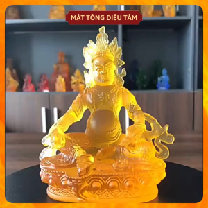 Tượng phật hoàng thần tài mật tông Zambhala lưu ly