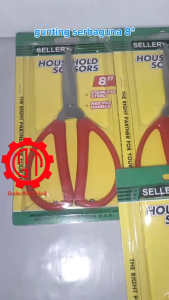 Gunting Dahan stainless Serbaguna 8"/ Pruning Shears Sellery 66-082