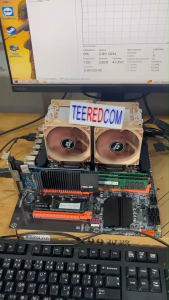 ชุด Mb x99 Dual M.2 x2 cpu Xeon E5 2699v3 dual 36c/72t 2.3-3.6ghz Ram ecc ddr4 32gb-256gb/เพิ่ม M.2 nvme ได้