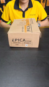 รองเท้าเซฟตี้ดำ หุ้มข้อ Epica Star