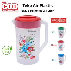 Teko Air Plastik Cantik Lion Star Bebas BPA | BKK-2 Tekko Jug 2.1 Liter BPA Free