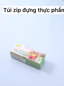 [HCM] hộp túi zíp zip đựng thực phẩm tái sử dụng nhiều lần trong tủ lạnh-Joyee