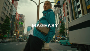 MAGEASY 2L Sacoche Utility Crossbody Bag + Strap Lanyard 20mm for phone