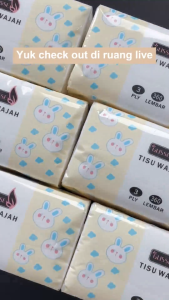 Weyon Glisse Tissue 360 Tissue Lepasan Berkapasitas Besar Tissue Wajah Lembut Tissue Serbaguna (10 Paket/20 Paket )