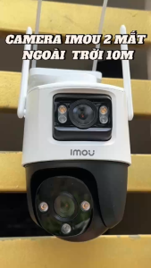 Camera IMOU 2 Mắt 10Mpx/6Mpx Xem 2 Hướng Đàm Thoại 2 Chiều Xoay 360 Độ Ban Đêm Có Màu Mẫu Cao Cấp TRONG NHÀ NGOÀI TRỜI